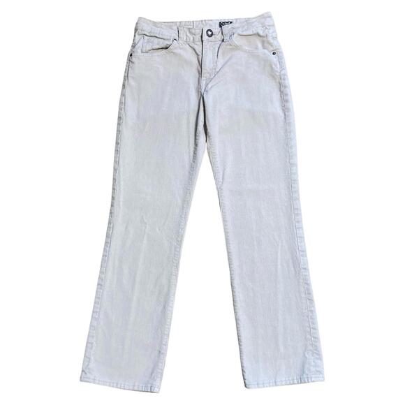 Volcom Corduroy Kinkade Pants Size 30x30 White Classic Straight Leg Cotton - Picture 1 of 9